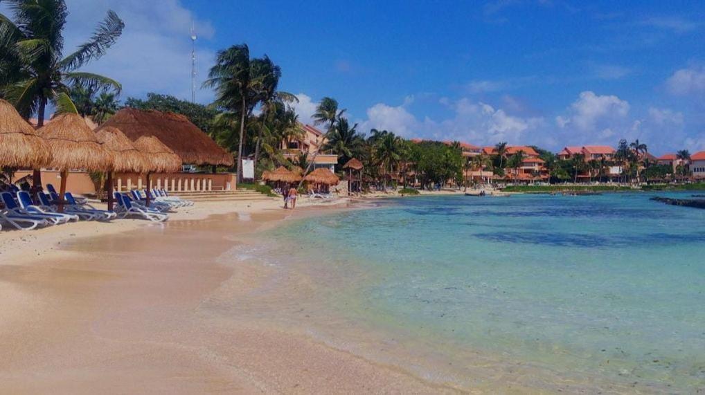 Puerto Aventuras, Departamento A Unos Pasos De La Playa Lägenhet Exteriör bild